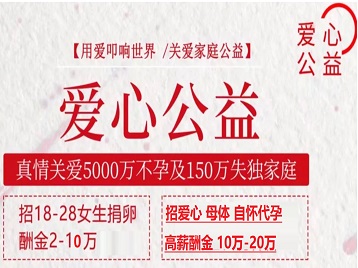 任县捐卵助孕生子 爱心志愿者招募